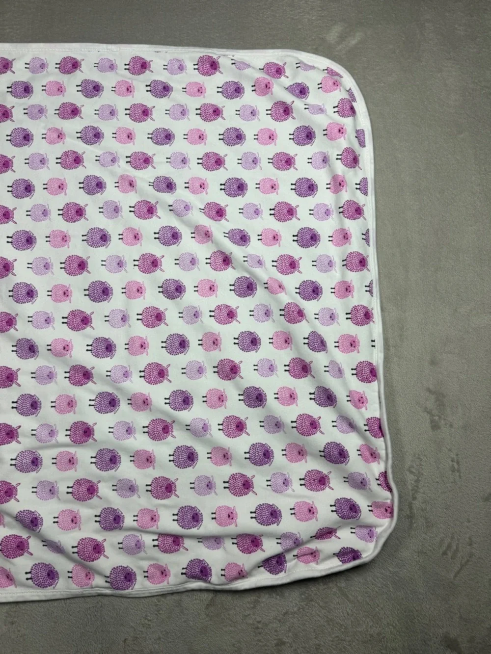 Roberta Roller Rabbit Roberta Freyman 100% Pima Cotton Sheep Receiving Blanket